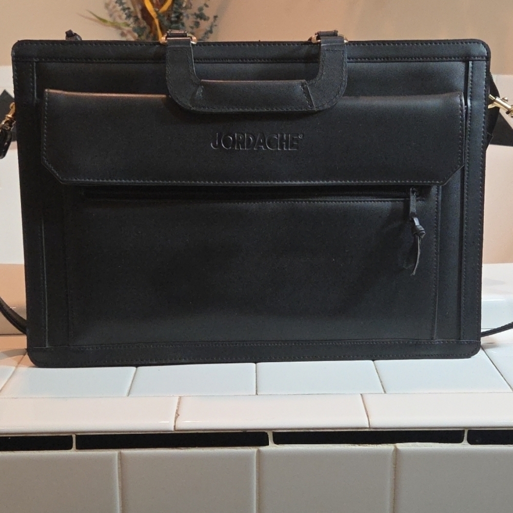 Vintage JORDACHE Briefcase Attache Messenger Bag